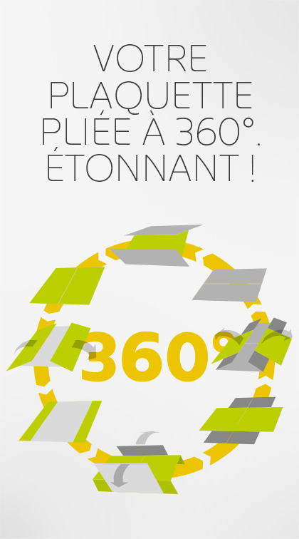 Plaquette à 360°